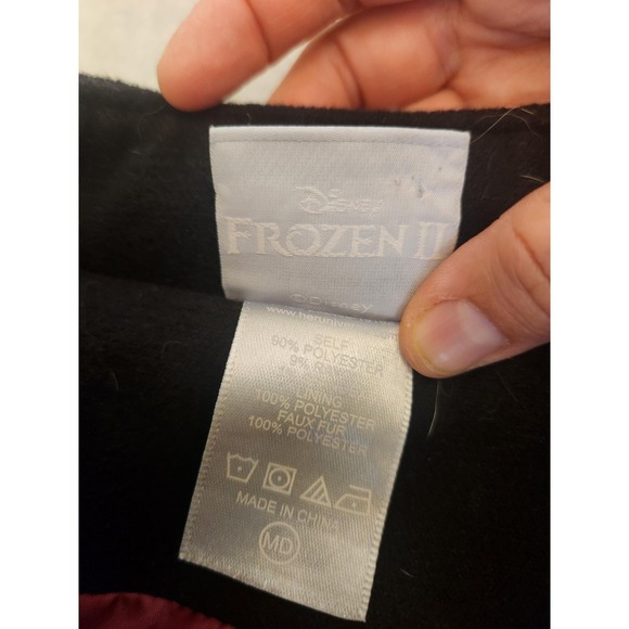 Disney Her Universe Frozen II Coat Womens Medium Black Anna Cosplay Jacket - Picture 8 of 13